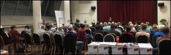 Socialist Party London public meeting, 12.9.19, photo by London Socialist Party