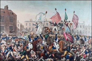 The Peterloo massacre