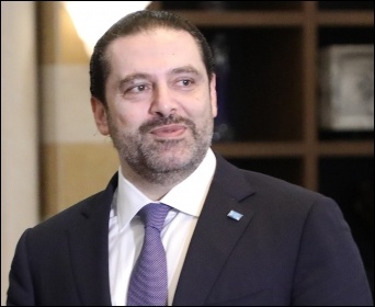 Lebanon prime minister Saad al-Hariri