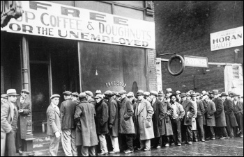 There was mass destitution and impoverishment of the poor and the unemployed