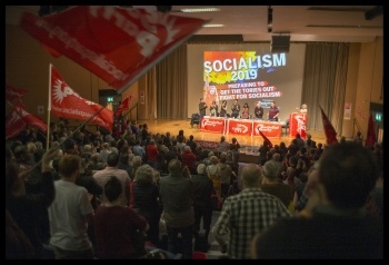 Socialism 2019, London 2-3 November, photo Paul Mattsson