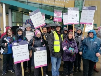 Bradford, UCU strike 25.11.19