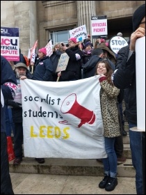 Leeds, UCU strike 25.11.19