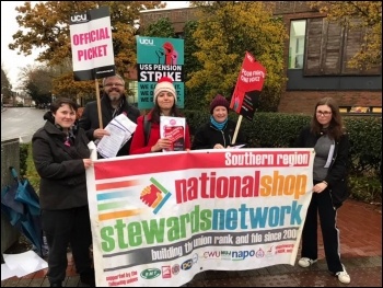 Southampton, UCU strike 25.11.19