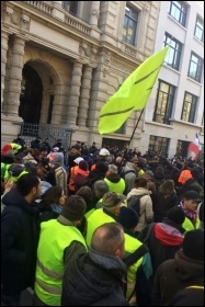 Gilets jaunes Act LXII demonstration, Paris, 18.1.2020, photos James Ivens