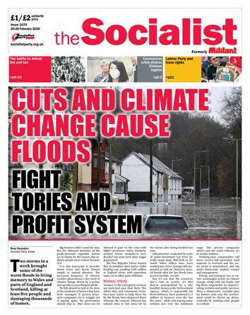 The Socialist issue 1074 The Socialist issue 1074