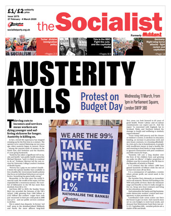 The Socialist issue 1075 The Socialist issue 1075