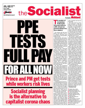 The Socialist issue 1080 The Socialist issue 1080
