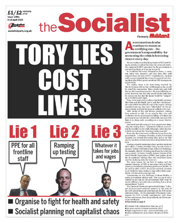 The Socialist issue 1081