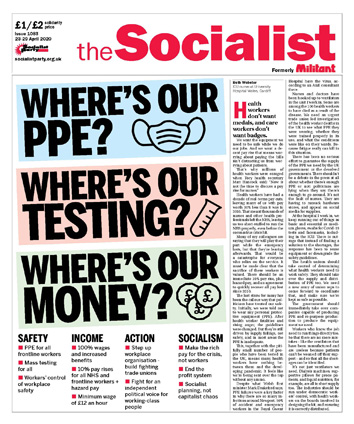 The Socialist issue 1083 The Socialist issue 1083