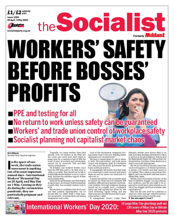 The Socialist issue 1084