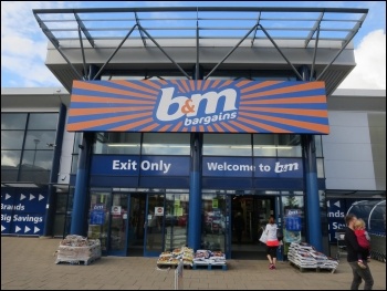 B&M Bargains, photo Hugh Venables/CC