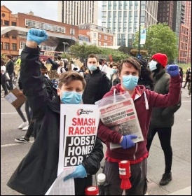 Anti-racism demo, June 2020