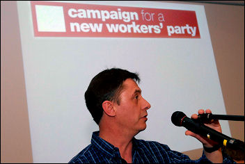 Campaign for a New Workers Party (CNWP) conference 2007, photo Paul Mattsson