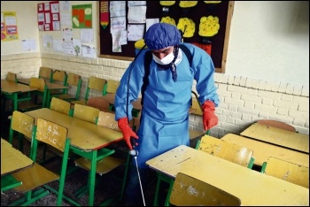 School workers are having to carry out extra duties without support, photo Peyman Hamidipoor/snn.ir/CC