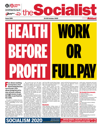 The Socialist issue 1106 The Socialist issue 1106