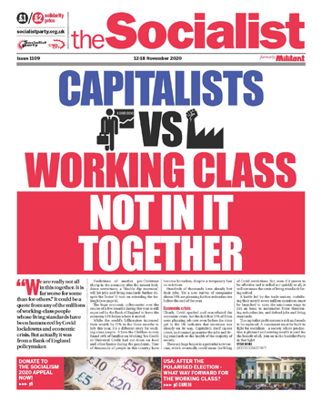 The Socialist issue 1109