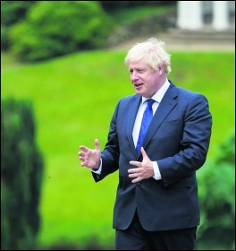 Boris Johnson / Pippa Fowles No10