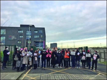 LDE UTC strike, Photo: Socialist Party