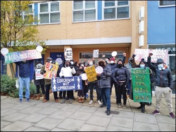 Leaways school strike Leaways school strike
