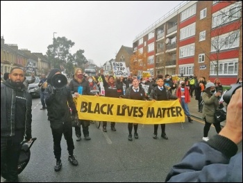 Tottenham protest against police racism