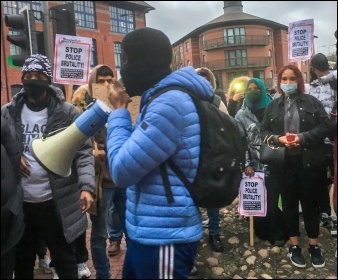 Justice for Mohamud Hassan, photo Socialist Party Wales