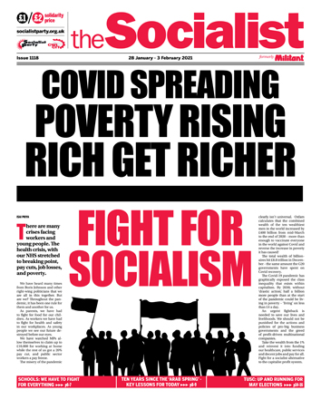 The Socialist issue 1118 The Socialist issue 1118