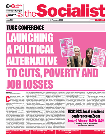 The Socialist issue 1119