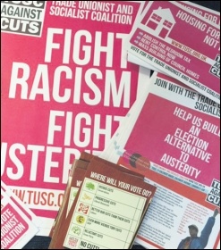 TUSC leaflets