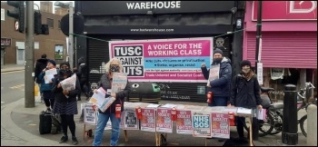 Waltham Forest campaign stall