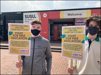Socialist Students day of action 21.4.21