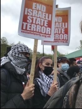 Stop war on Gaza demo, London 15th May 2021, photo JB