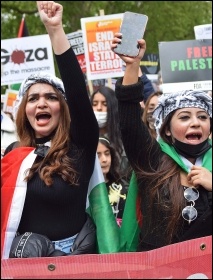 Protesters in London. Photo: Mary Finch Protesters in London. Photo: Mary Finch
