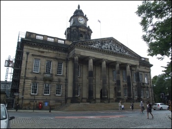 Lancaster Town Hall. Photo: ClemRutter/CC Lancaster Town Hall. Photo: ClemRutter/CC