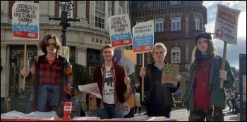 Protesting in York - 21.10.21