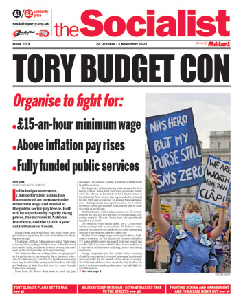 The Socialist issue 1153 The Socialist issue 1153