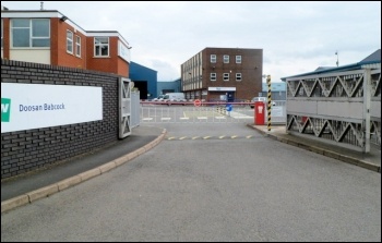 Entrance to Doosan Babcock, Dudley Photo: Jaggery cc-by-sa/2.0 Entrance to Doosan Babcock, Dudley Photo: Jaggery cc-by-sa/2.0