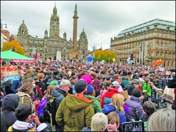 Glasgow, photo Socialist Party Scotland Glasgow, photo Socialist Party Scotland