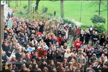 Susex uni students in december 2009