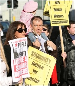 Tommy Sheridan - hounded by News International, photo IS