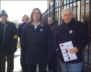 Mick Tosh (Right) TUSC Candidate, Portsmouth North Mick Tosh (Right) TUSC Candidate, Portsmouth North