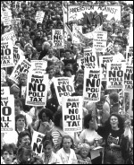 Poll Tax demonstration March 1990