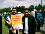 Anti-EDL demonstration in Tower Hamlets, photo East London Socialist Party