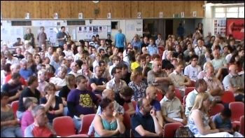 National Shop Stewards Network conference 2010, photo Socialist Party