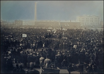 The mass Chartist demonstration on Kennington Common, London 10 April 1848
