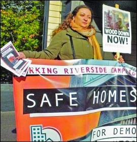 Following a fire in 2019, residents in Barking have fought for safety Photo: Pete Mason