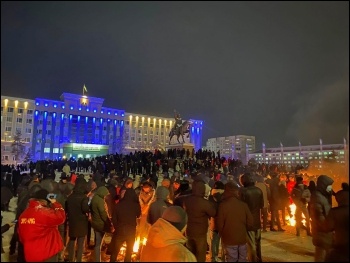 Kazakhstan protests, photo 