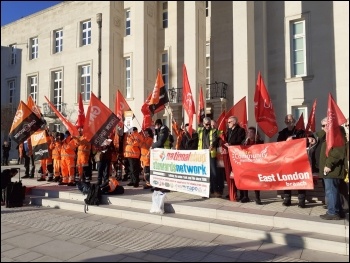 Waltham Forest bin workers lobby council