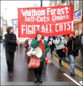 The beginning of austerity saw an explosion of anti-cuts groups campaigning to defend local services. Photo: Waltham Forest Socialist Party