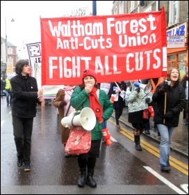 The beginning of austerity saw an explosion of anti-cuts groups campaigning to defend local services. Photo: Waltham Forest Socialist Party The beginning of austerity saw an explosion of anti-cuts groups campaigning to defend local services. Photo: Waltham Forest Socialist Party